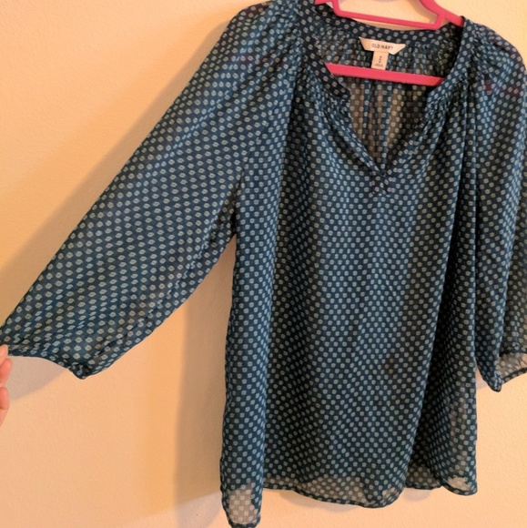 💲💲Boho Sheer Long-Sleeve Top - Picture 4 of 4